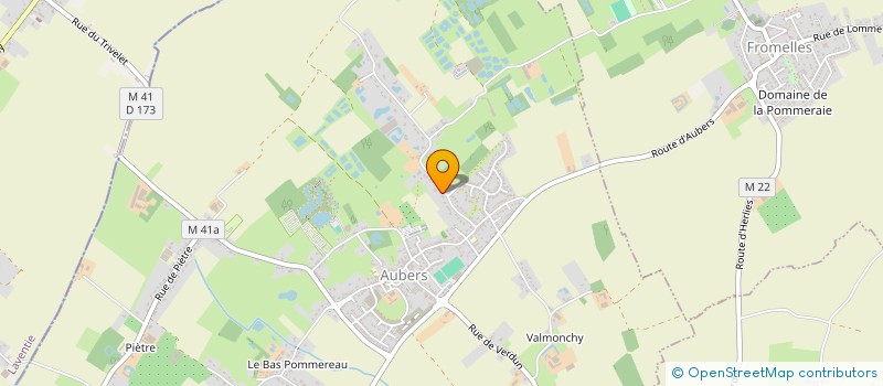 localisation de l'entreprise FORME ET SANTE à AUBERS