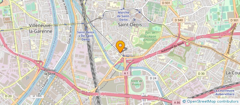 localisation de l'entreprise FORME MARTIAL à SAINT-DENIS