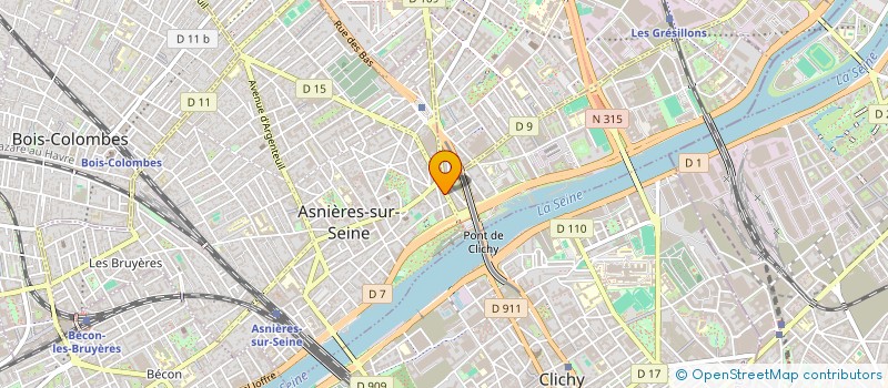 localisation de l'entreprise FORME NATURE à ASNIERES-SUR-SEINE