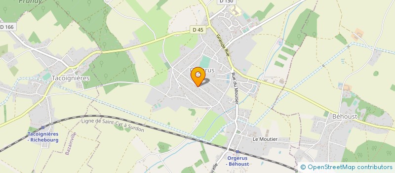 localisation de l'entreprise FORME & SUCCES à ORGERUS