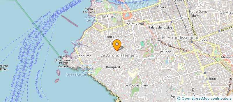 localisation de l'entreprise FORMEA FORMATION à MARSEILLE