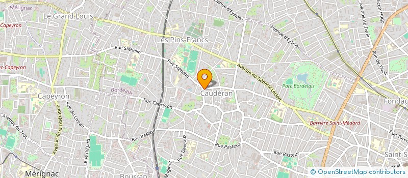 localisation de l'entreprise FORMEHPAD 33  BORDEAUX