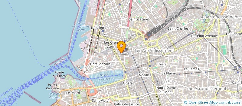 localisation de l'entreprise FORMEL à MARSEILLE
