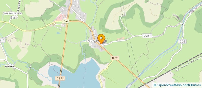 localisation de l'entreprise FORMEL à LONGEAU-PERCEY