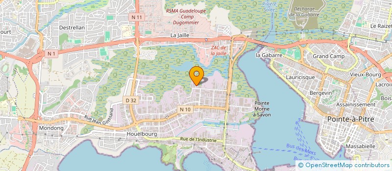 localisation de l'entreprise FORMELEC  BAIE-MAHAULT