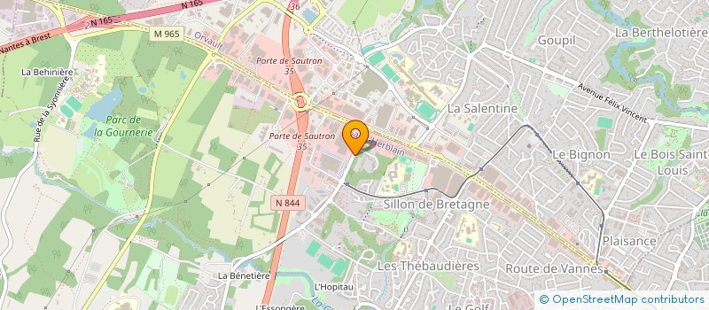localisation de l'entreprise FORMEMENT à NANTES