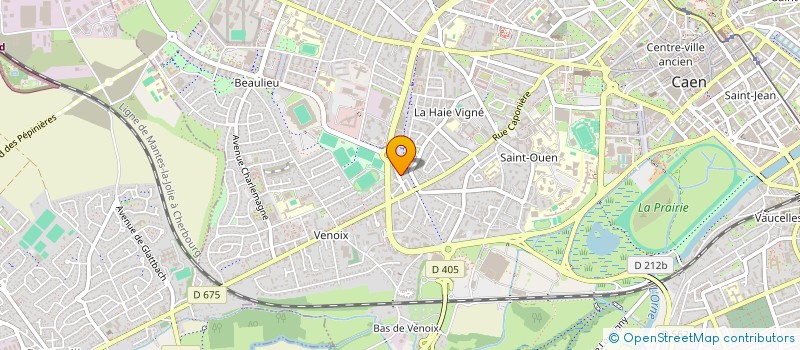 localisation de l'entreprise FORMEMOIRE à CAEN