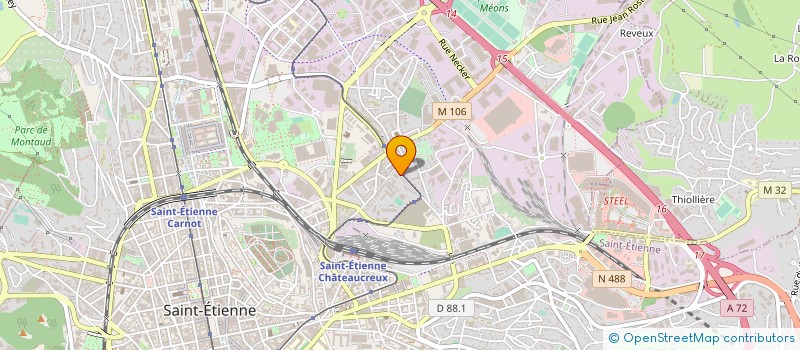 localisation de l'entreprise FORMENTIEL à SAINT-ETIENNE