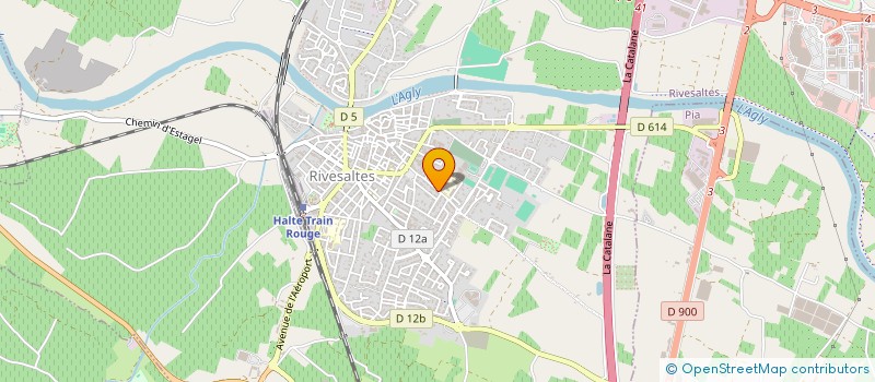 localisation de l'entreprise FORMEO  RIVESALTES