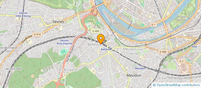 localisation de l'entreprise FORMER, ACCOMPAGNER, CONSEILLER EN TRAVAIL SOCIAL à MEUDON