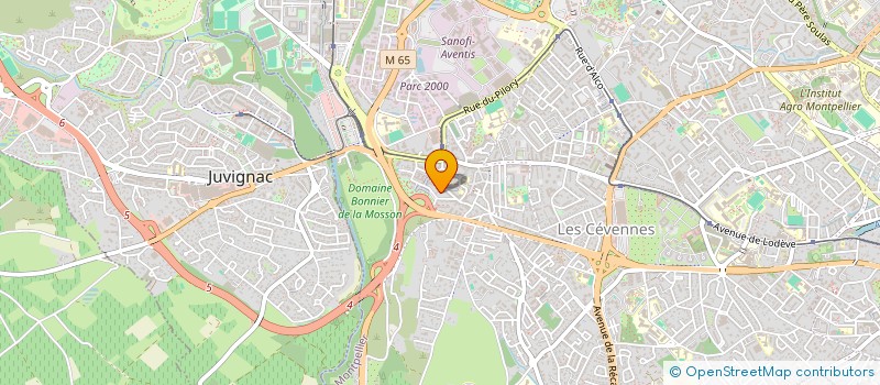 localisation de l'entreprise FORMER ACCOMPAGNER INTEGRER VIE ACTIVE à MONTPELLIER