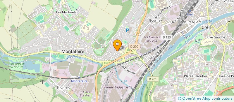 localisation de l'entreprise FORMER POUR AGIR  MONTATAIRE
