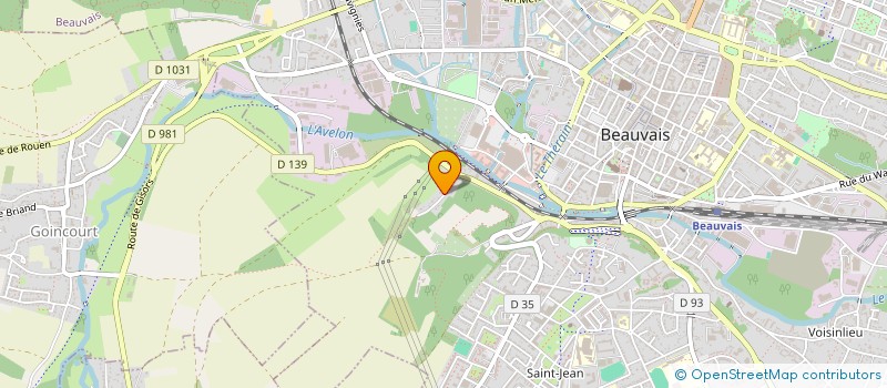 localisation de l'entreprise FORMERIE 26  FORMERIE