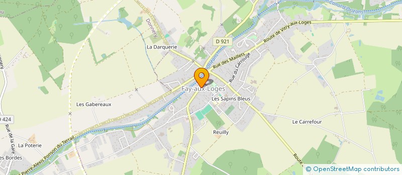 localisation de l'entreprise FORMES à FAY-AUX-LOGES