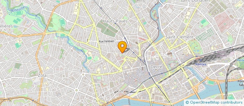localisation de l'entreprise FORMES ET CONCEPTS DIFFUSION 44 à NANTES