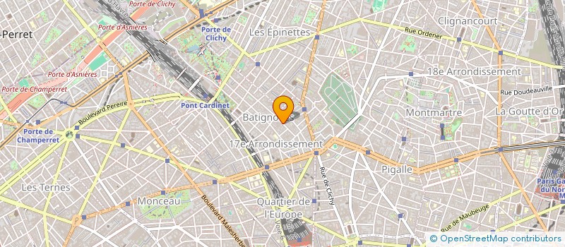 localisation de l'entreprise FORMES ET ESPACES DESIGN  PARIS