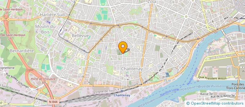 localisation de l'entreprise FORMES FUTURES à NANTES