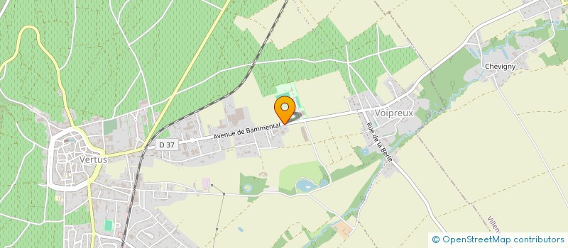 localisation de l'entreprise FORMES INTERIEURES  BLANCS-COTEAUX