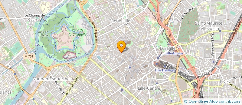localisation de l'entreprise FORMES INTERNATIONALES à LILLE