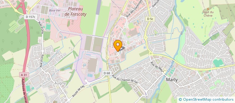 localisation de l'entreprise FORMES & SCAN à MARLY