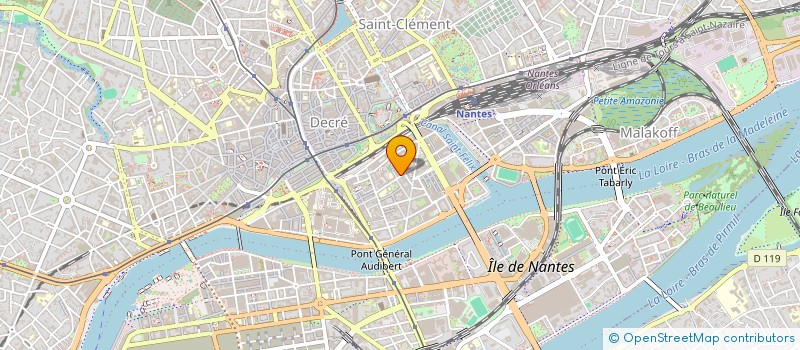 localisation de l'entreprise FORMES VIVES EN MOUVEMENT  NANTES