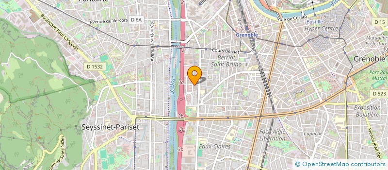 localisation de l'entreprise FORMETOI  GRENOBLE