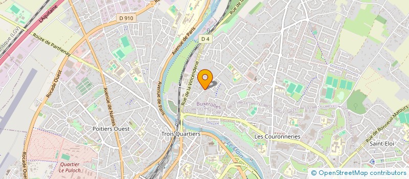localisation de l'entreprise FORMEXPERT à BUXEROLLES