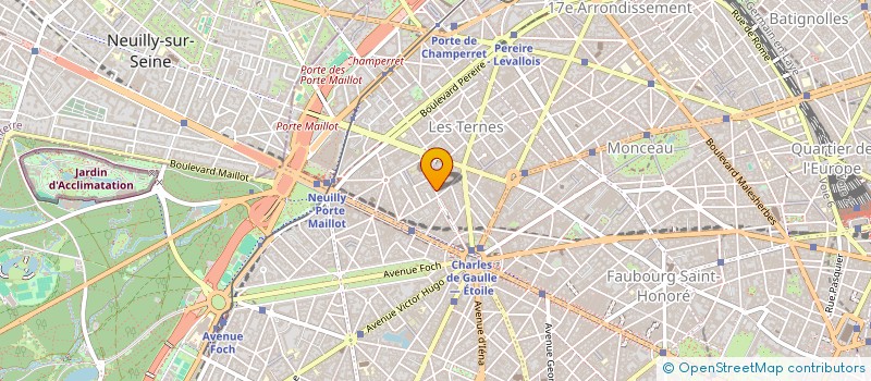 localisation de l'entreprise FORMEXPERT à NEUILLY-SUR-SEINE