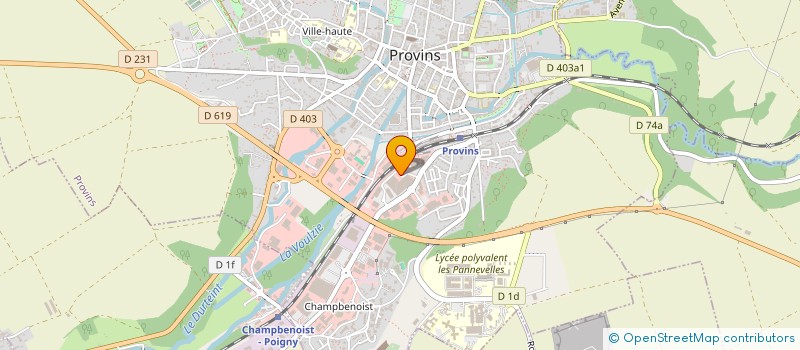 localisation de l'entreprise FORMFIL INDUSTRIES  PROVINS