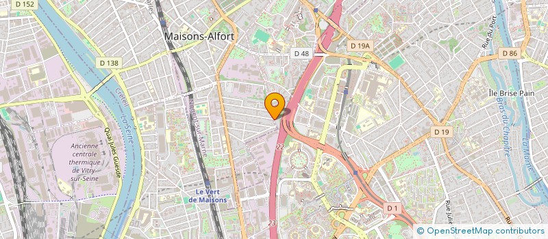 localisation de l'entreprise FORMFLEX 94 à CRETEIL