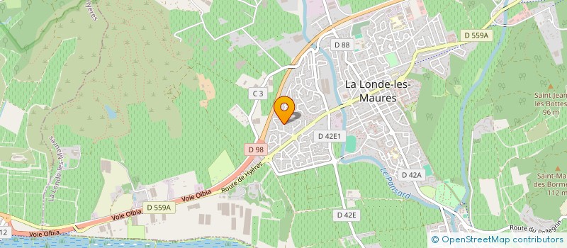localisation de l'entreprise FORMHADOC à LA LONDE-LES-MAURES