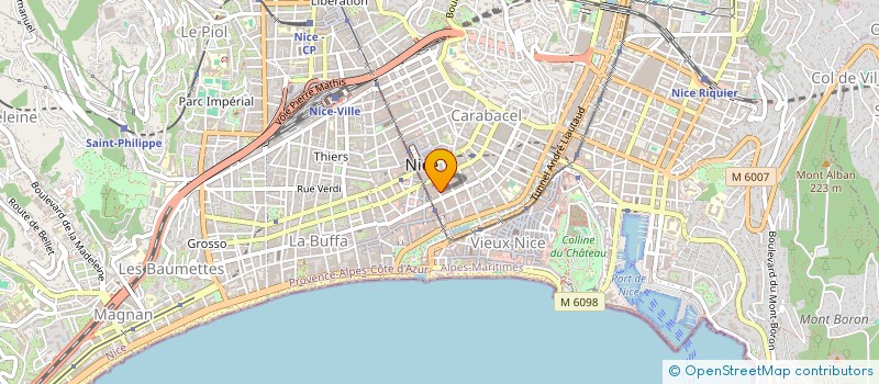 localisation de l'entreprise FORMI à NICE