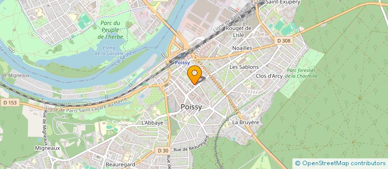 localisation de l'entreprise FORMI DAME  POISSY