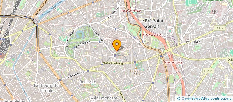 localisation de l'entreprise FORMICINE  PARIS