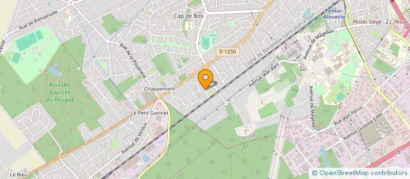 localisation de l'entreprise FORMIDAABLE à PESSAC