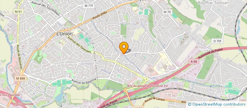 localisation de l'entreprise FORMIDABLE 31  SAINT-JEAN