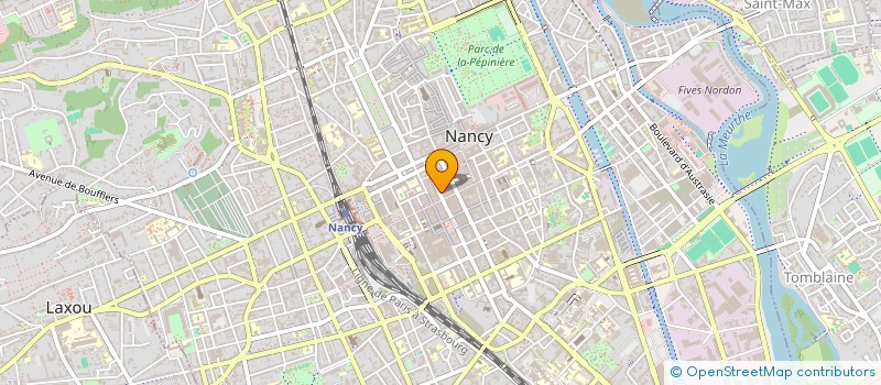 localisation de l'entreprise FORMIDABLE DISTRIB EST à NANCY