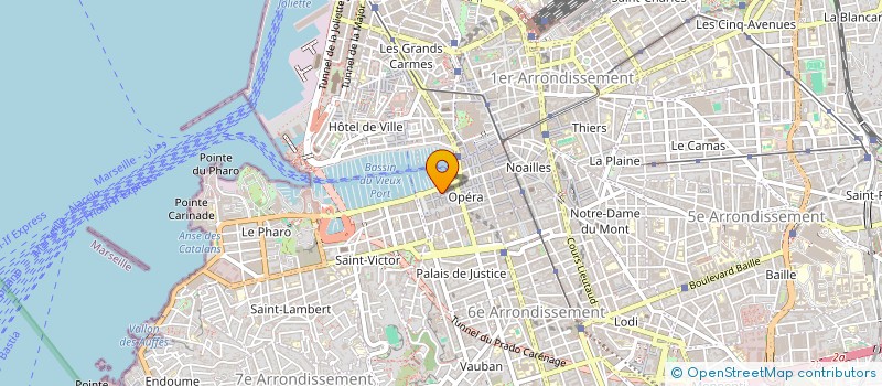 localisation de l'entreprise FORMIDABLES PEINTRES à MARSEILLE