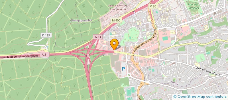 localisation de l'entreprise FORMII à LAXOU