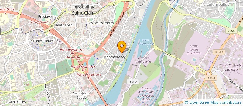 localisation de l'entreprise FORMIRIS NORMANDIE à HEROUVILLE-SAINT-CLAIR