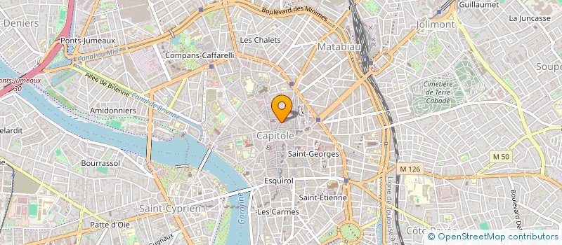 localisation de l'entreprise FORMIRIS OCCITANIE  TOULOUSE