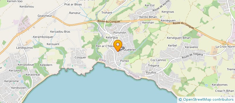 localisation de l'entreprise FORMIROISE HOME  LOCMARIA-PLOUZANE