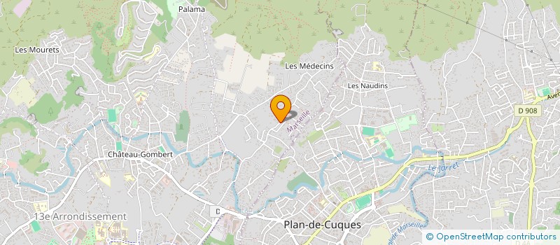 localisation de l'entreprise FORMIRP  MARSEILLE