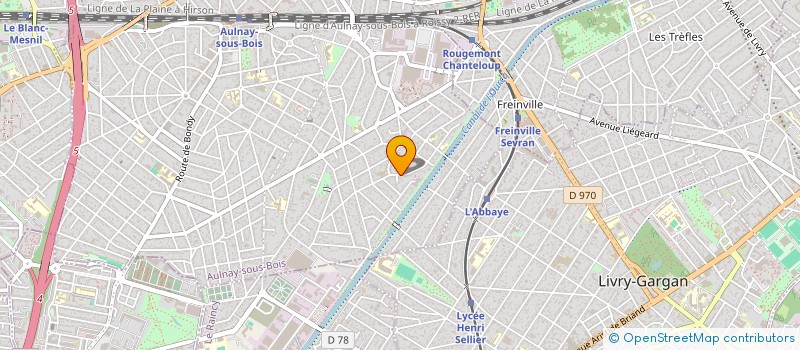 localisation de l'entreprise FORMITEC à AULNAY-SOUS-BOIS