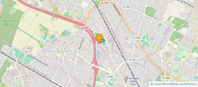 localisation de l'entreprise FORMIXDABLE  SAINT-LEU-LA-FORET