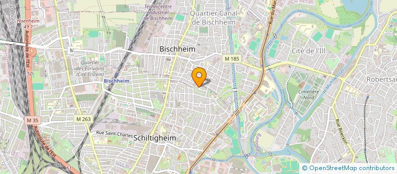 localisation de l'entreprise FORML  SCHILTIGHEIM