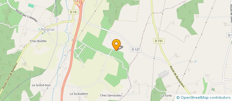localisation de l'entreprise FORMONT à REIGNAC