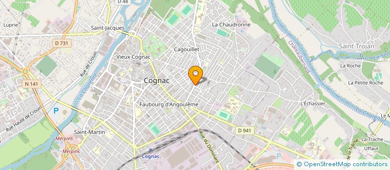 localisation de l'entreprise FORMOPOST à COGNAC