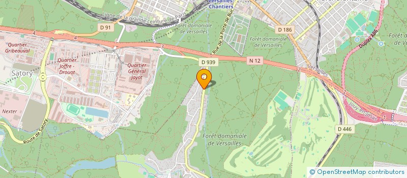 localisation de l'entreprise FORMOS  BUC