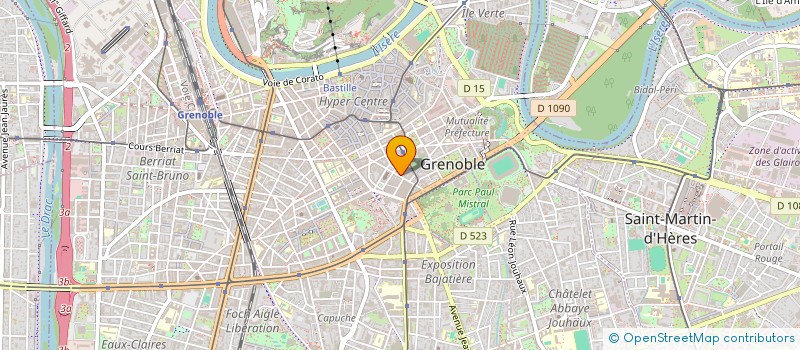 localisation de l'entreprise FORMUL'INP  GRENOBLE